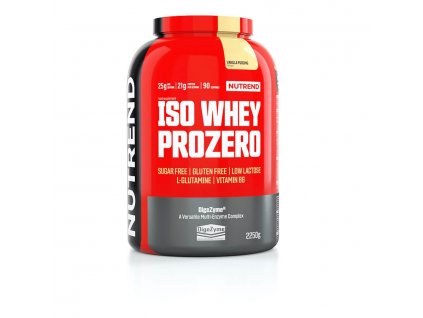 Nutrend ISO WHEY PROZERO 2250g koupíte na Nutrition-shop.cz