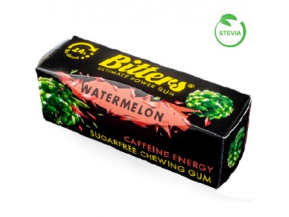 Bitters energetické žvýkačky 3 pack meloun koupíte na Nutrition-shop.cz
