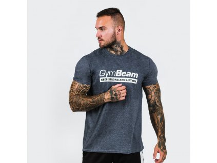 Gym Beam Tričko Keep Strong Heather Navy koupíte na Nutrition-shop.cz