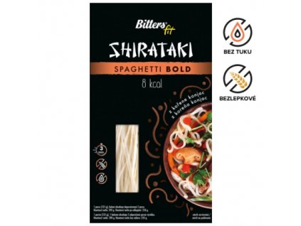Bitters Shirataki FIT - spaghetti bold 390 g koupíte na Nutrition-shop.cz