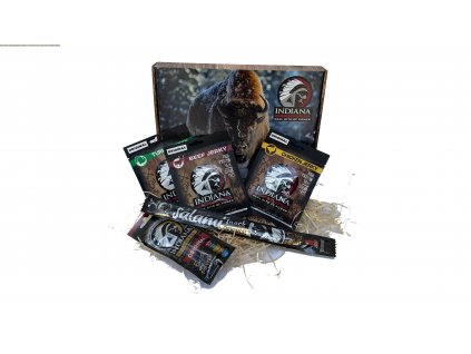 Indiana Jerky Dárkový set 113g koupíte na Nutrition-shop.cz