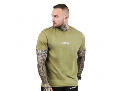 GymBeam tričko FIT Olive koupíte na Nutrition-shop.cz