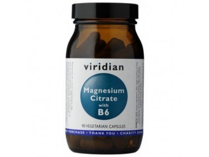 Viridian Magnesium Citrate with Vitamin B6 90cps. koupíte na Nutrition-shop.cz