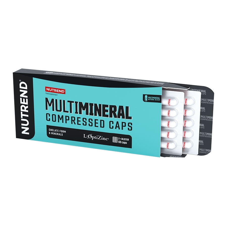 Nutrend Multimineral Compressed Caps bez příchuti 60 kapslí