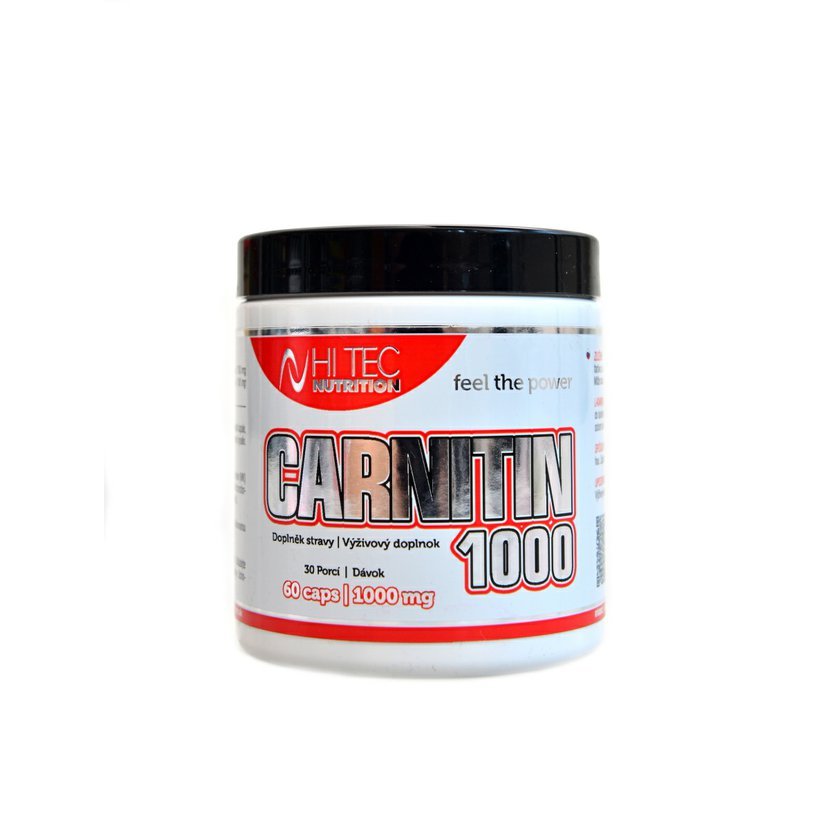 HI TEC NUTRITION CARNITIN 1000 60 kaps/1000 mg