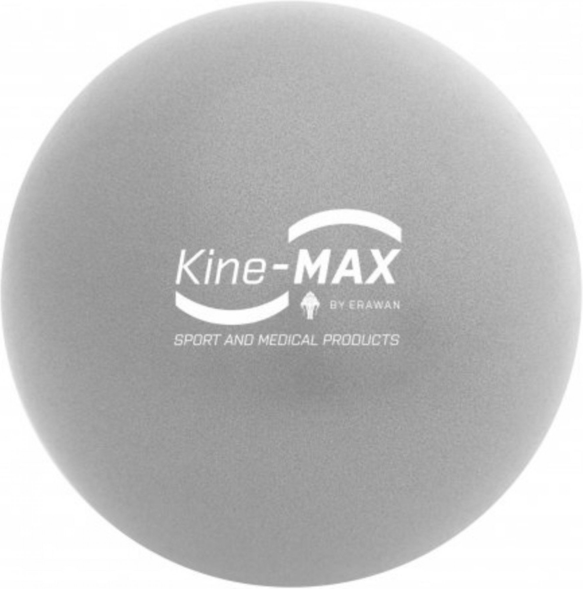KineMAX Professional Overball 25 cm cvičební míč 1 ks stříbrný