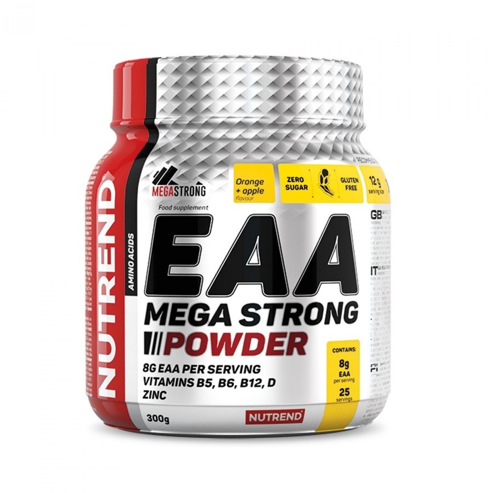Nutrend EAA Mega Strong Powder pomeranč + jablko 300 g