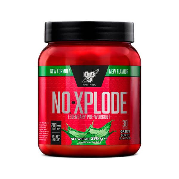 BSN N.O. Xplode legendary preworkout 390g Příchuť: Green burst