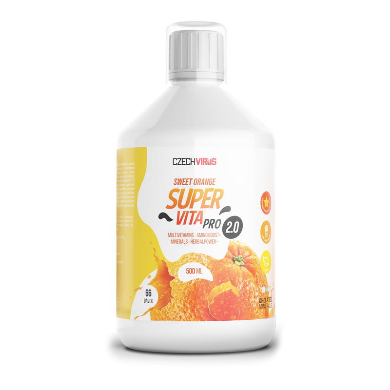 Czech Virus SuperVita PRO V2.0 Příchuť: Sweet orange