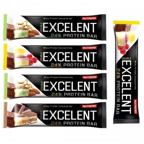 NUTREND EXCELENT protein bar 85g Příchuť: Čokoláda+nugát s brusinkou