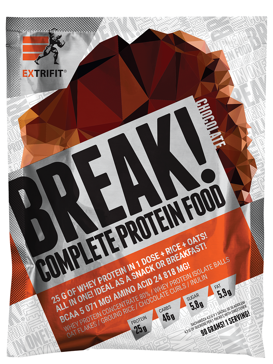 Extrifit Protein Break 90g Příchuť: Vanilka