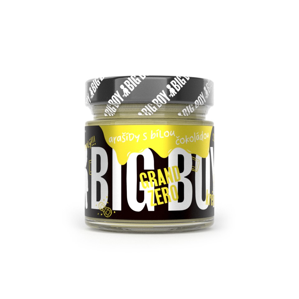 Big Boy Grand Zero s bílou čokoládou 250 g