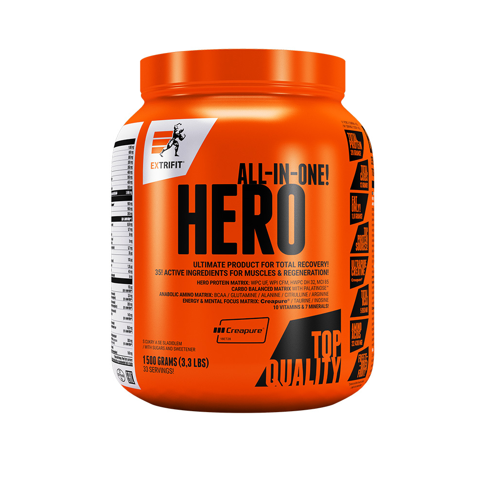 Extrifit HERO 1500 g Příchuť: Ovocný koktejl