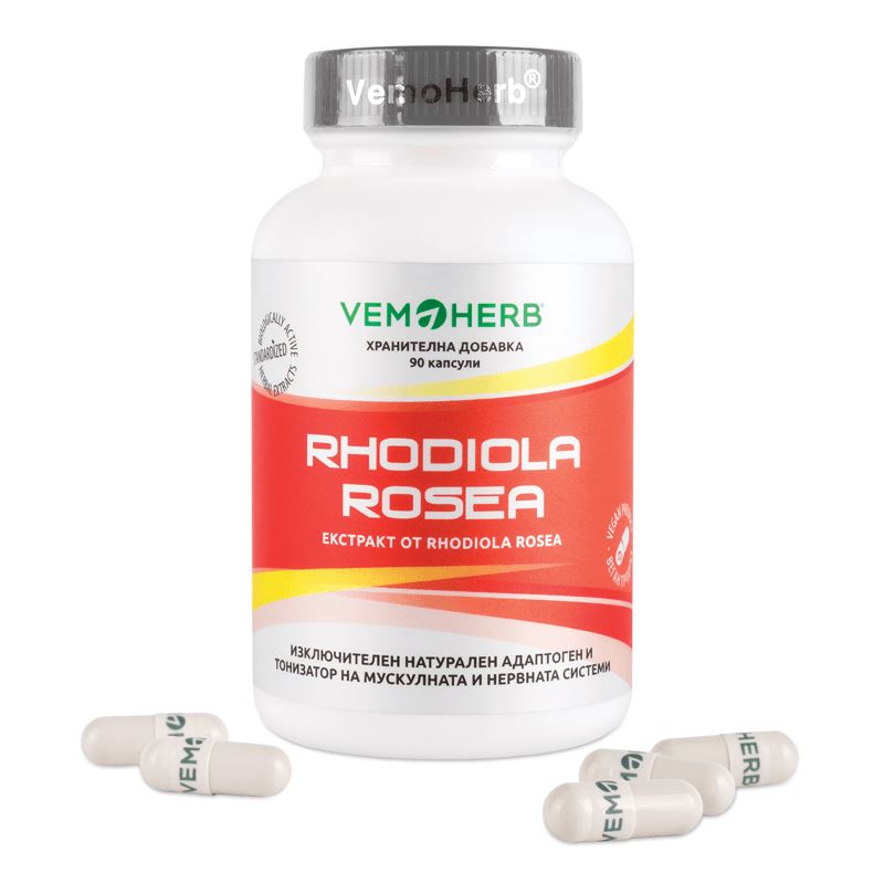 VemoHerb Rhodiola Rosea - 90 kapslí