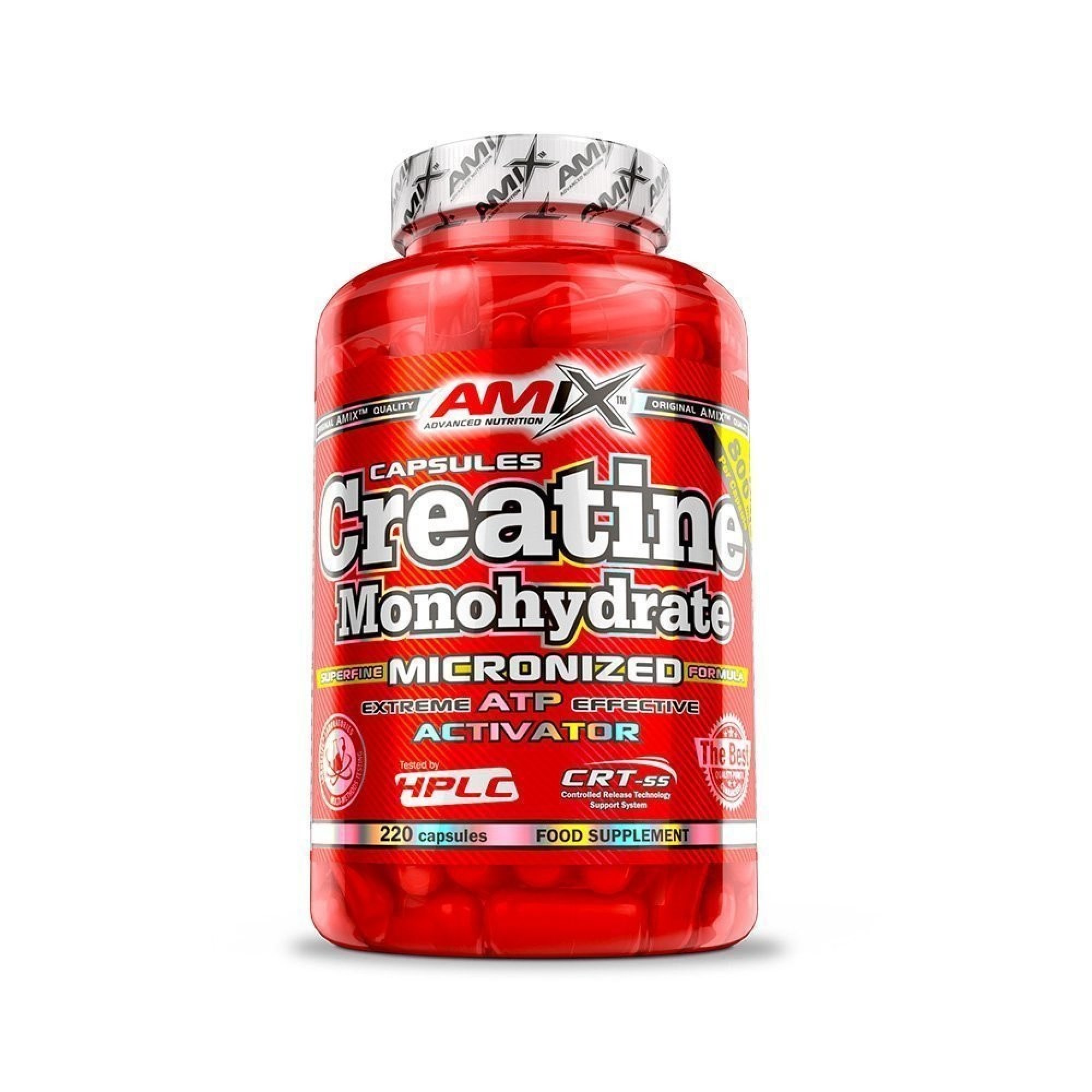 AMIX NUTRITION Amix Creatine monohydrate 220 kapslí