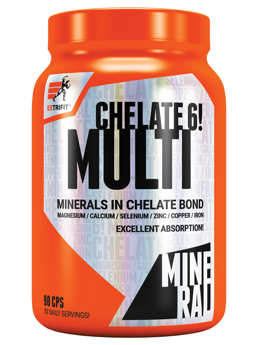 Extrifit Multi Chelate 6! 90 kapslí