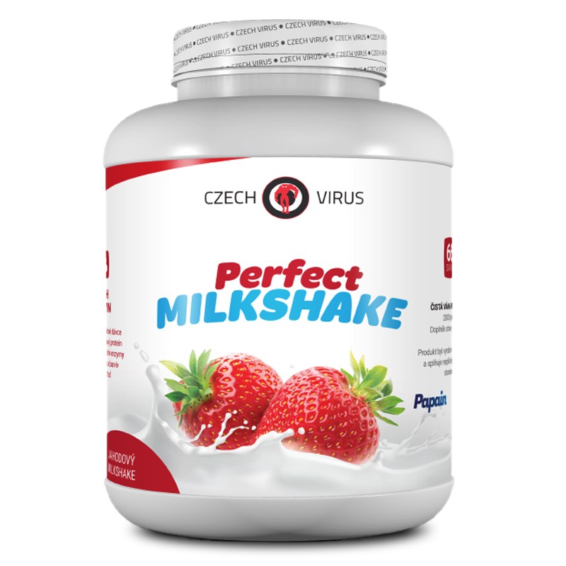 Czech Virus Perfect Milkshake 2000g citronový oplatek