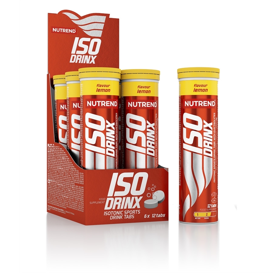 Nutrend Isodrinx Tabs pomeranč 12 šumivých tablet