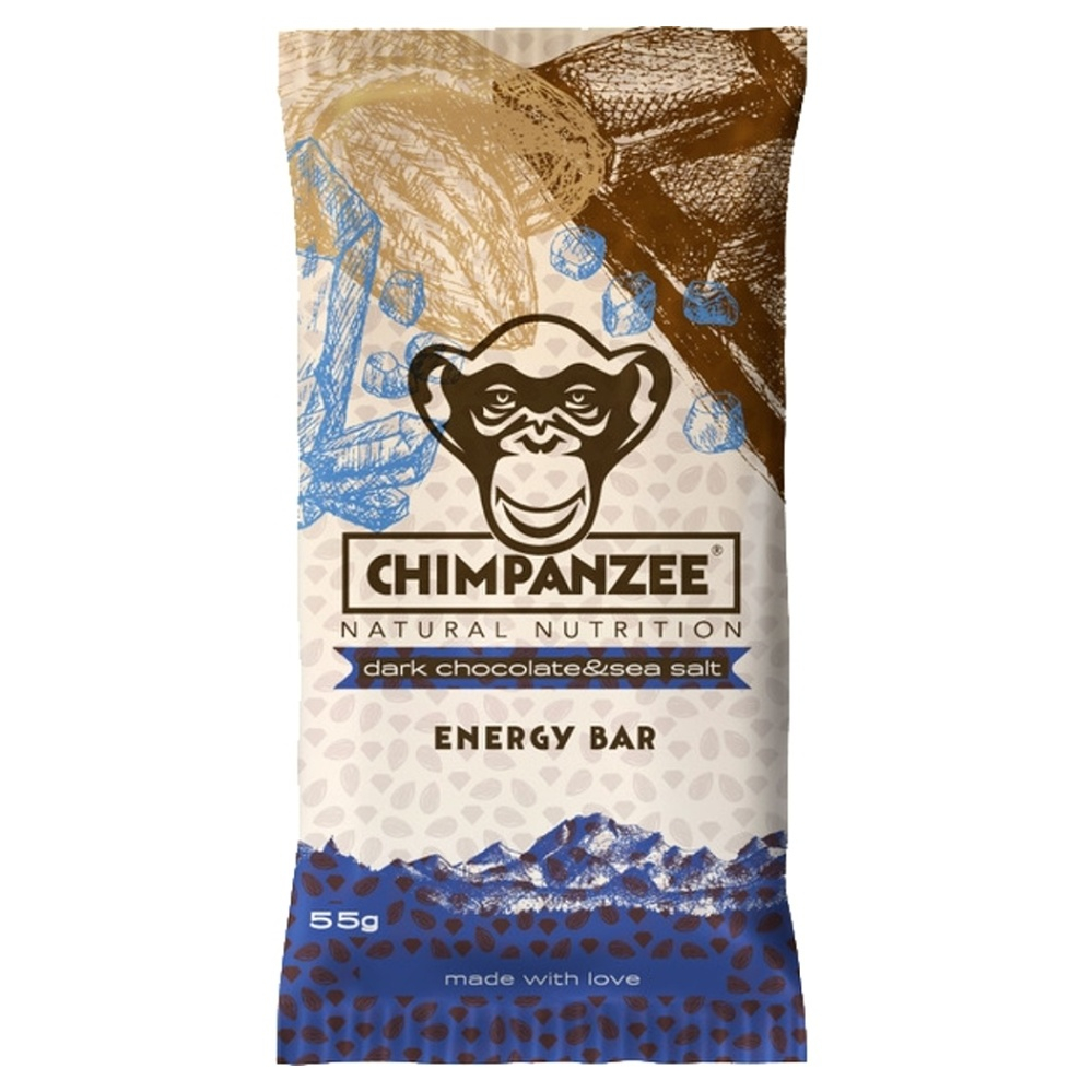Chimpanzee Energy Bar 55 g Příchuť: Křupavý arašíd