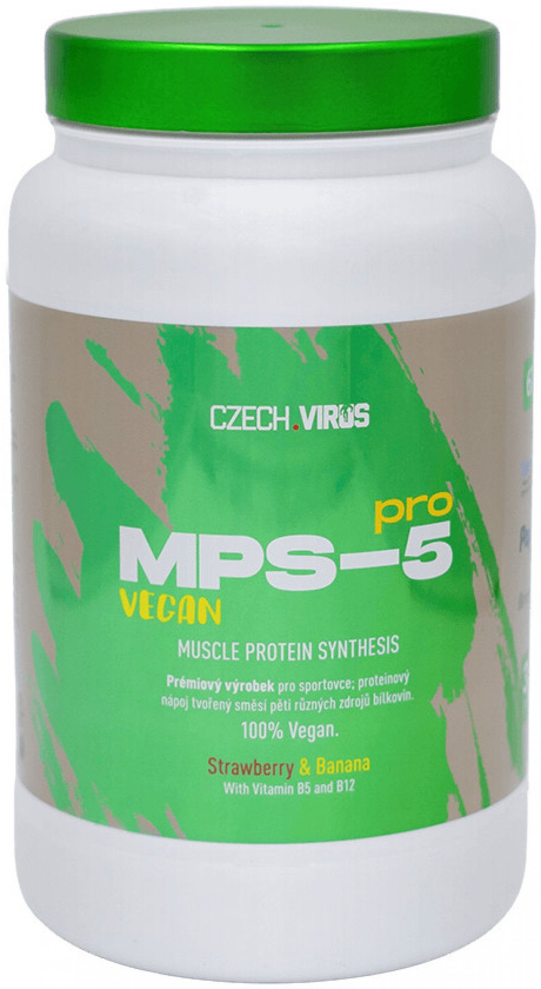 Czech Virus MPS-5 PRO Vegan 1000 g Příchuť: Čokoláda