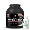 1.REF NEW Instant Whey PRO 2,2kg vanilka 106196 plus albion magnesium