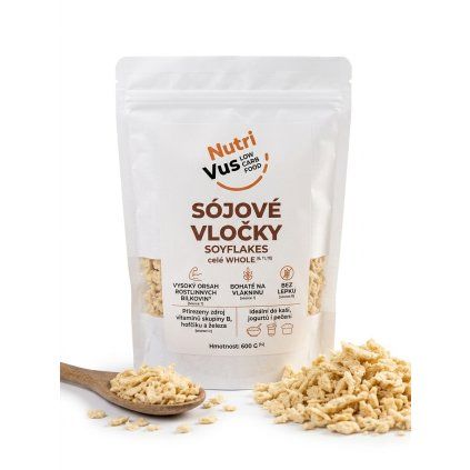 sójové vločky