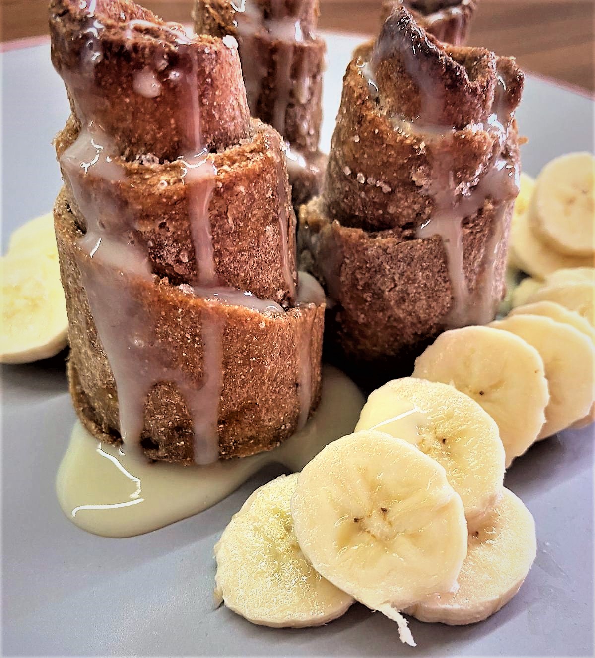 BANÁNOVÉ ROLKY LEN Z 2 INGREDIENCIÍ