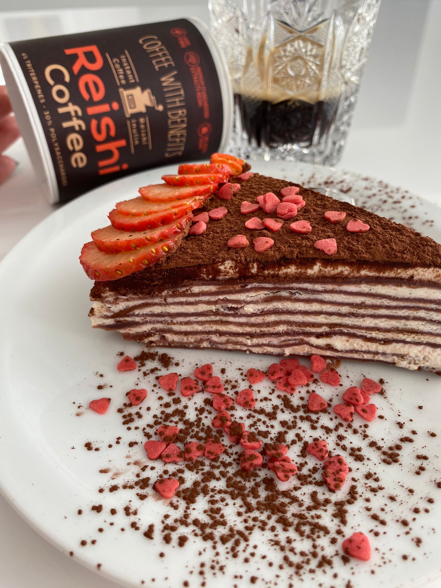 Bielkovinami nabitá palacinková torta