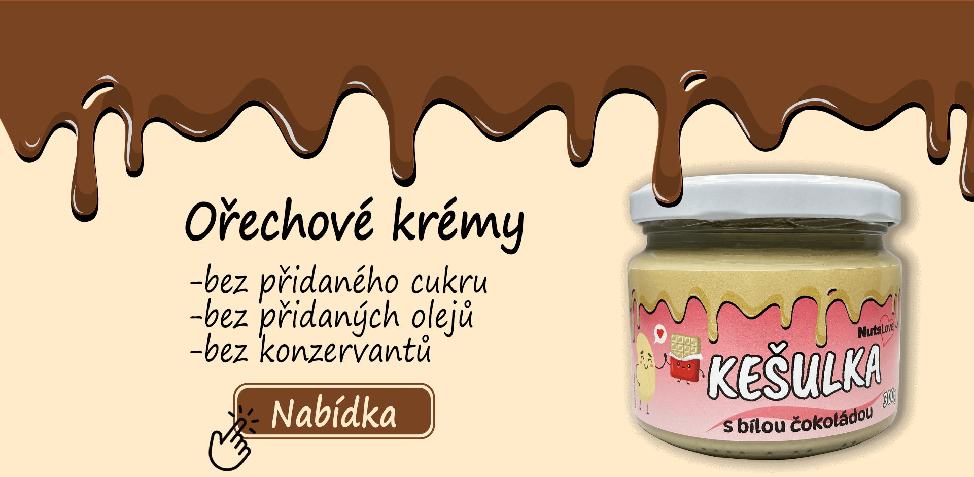 Ořechové krémy