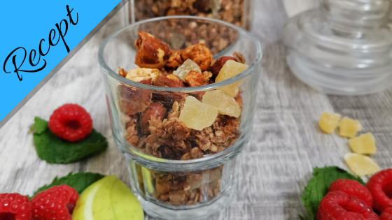 RECEPT - Kakaová granola