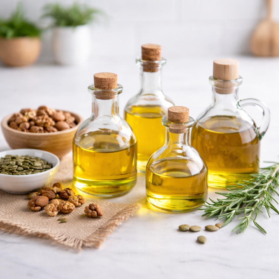 Oleje – Jaké jsou jejich zdravotní benefity a jak je správně vybírat?
