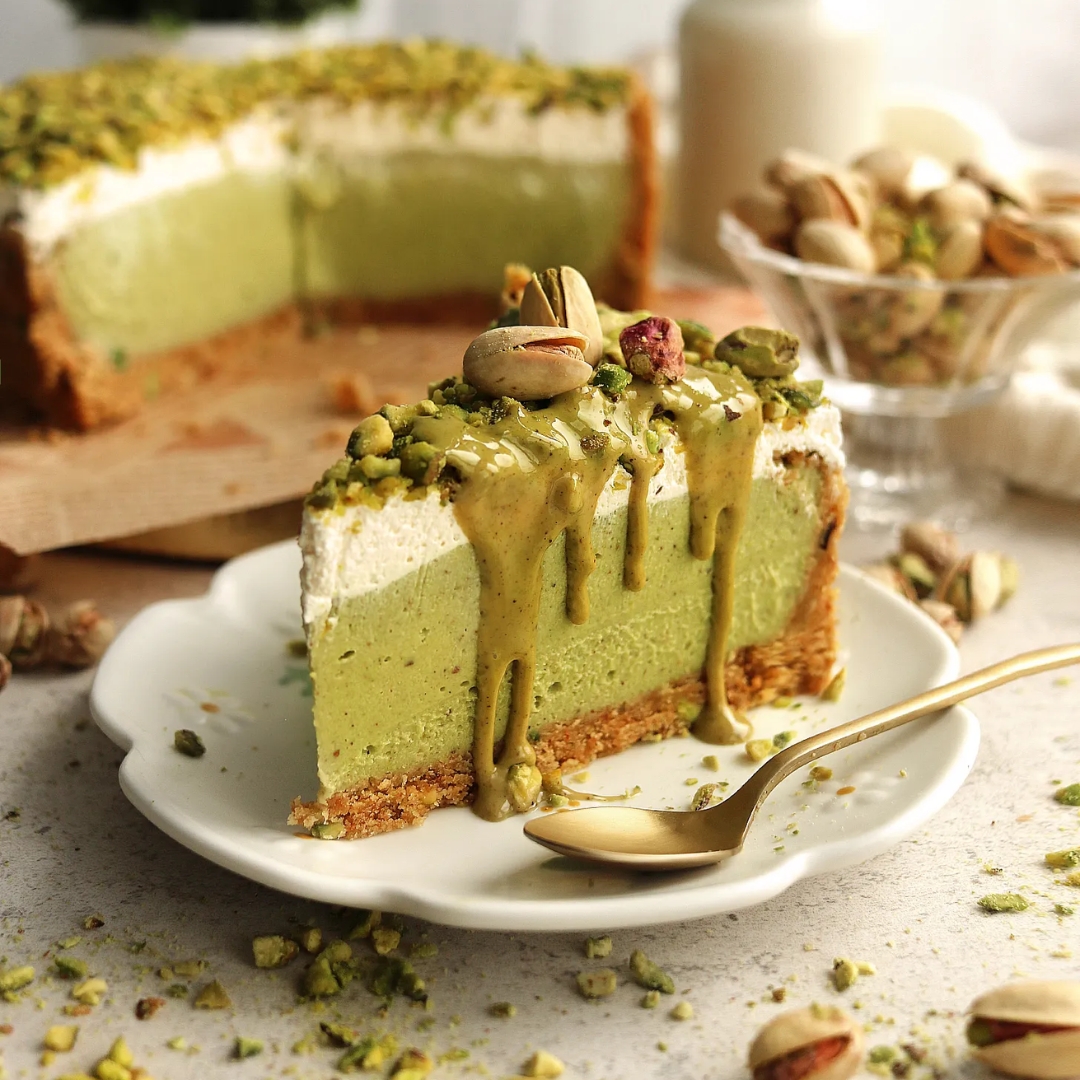 Pistáciový cheesecake: Lahodný dezert pro gurmány