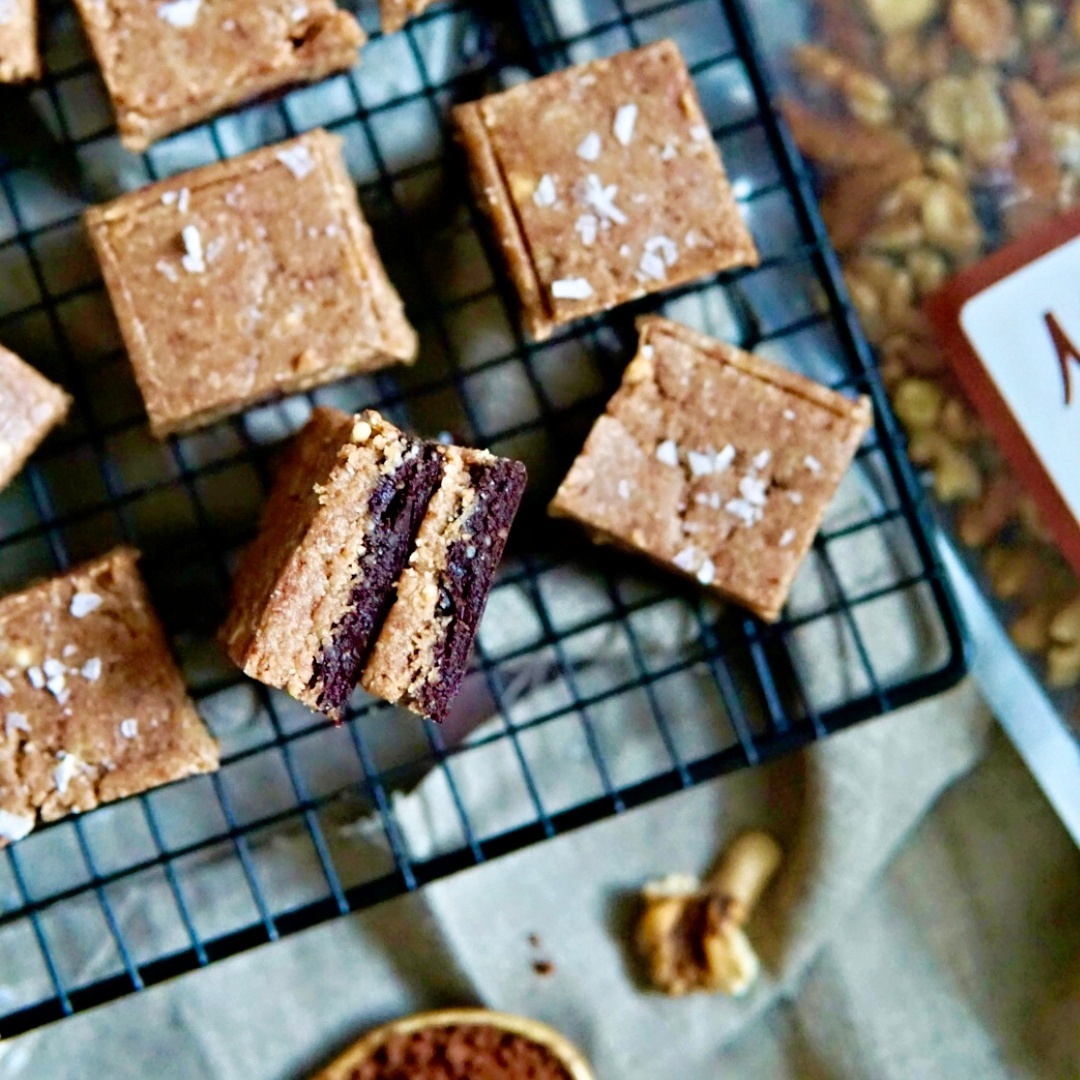 NUTSMAN RECEPT: Kakaovo-arašídové raw řezy