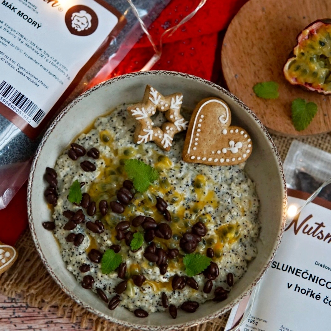 NUTSMAN RECEPT: Maková ovesná kaše
