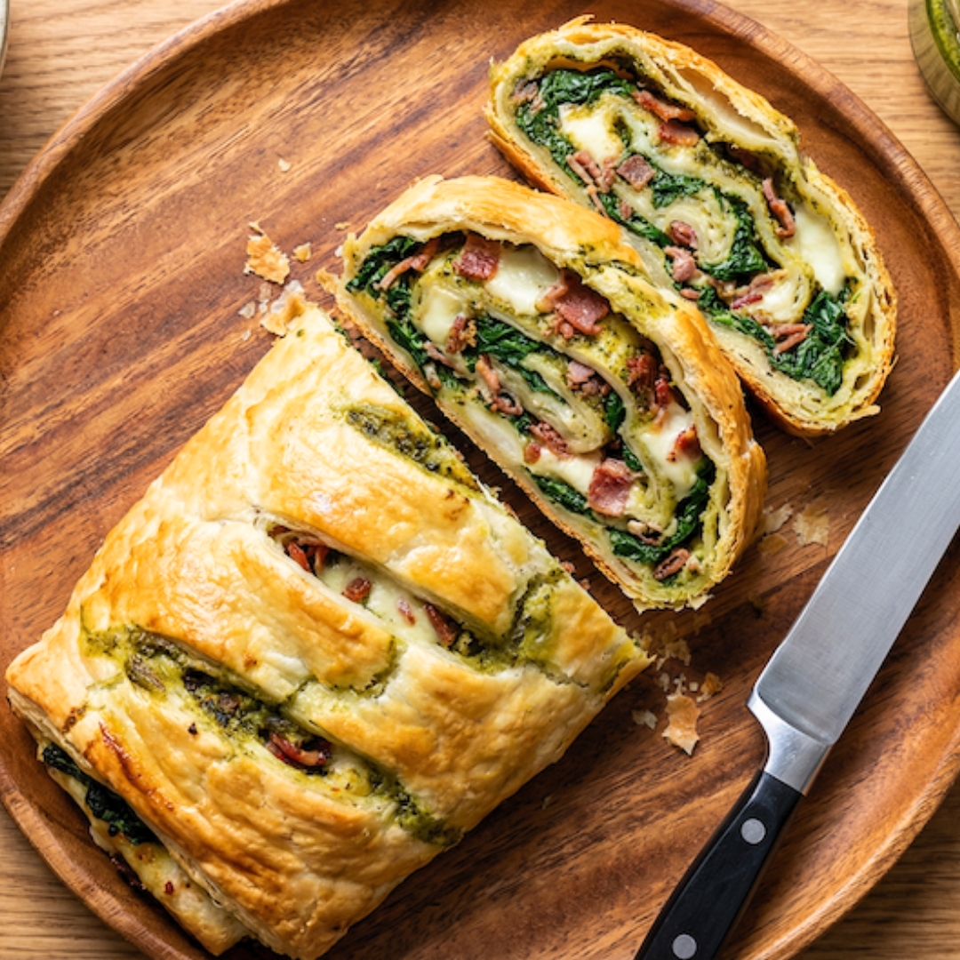 Slaný štrúdl: Výborný recept na sváteční pohoštění