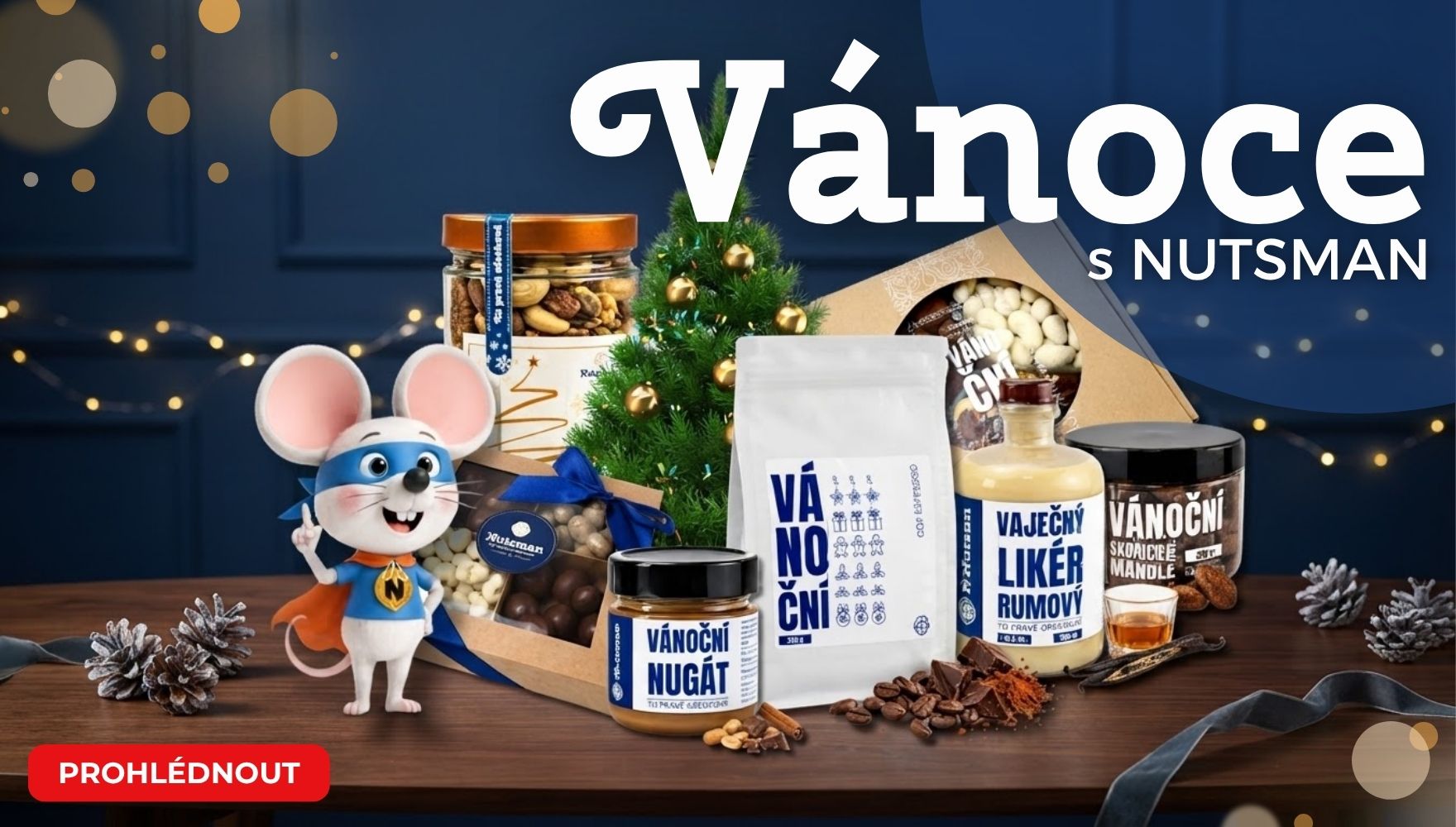 Uvítáme Vánoce s naší speciální kolekcí - Vánoční produkty roku 2026!