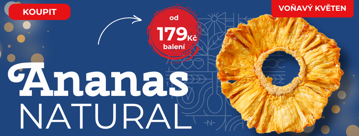 Ananas Natural od Nutsman v akci: Zdravá svačina pro milovníky zdravého jídla