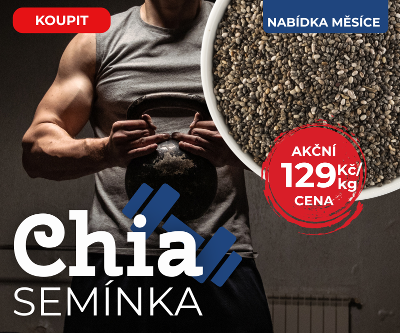 CHIA od Nutsman v akci: Zdravá snídaně pro milovníky zdravého jídla | Super akce na CHIA semínka