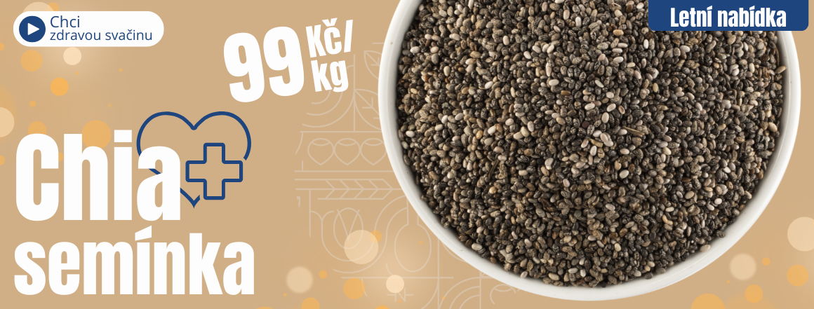 CHIA od Nutsman v akci: Zdravá snídaně pro milovníky zdravého jídla | Super akce na CHIA semínka