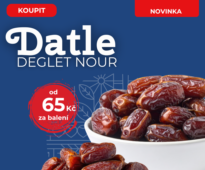 Datle Natural od Nutsman v akci: Zdravá snídaně pro milovníky zdravého jídla