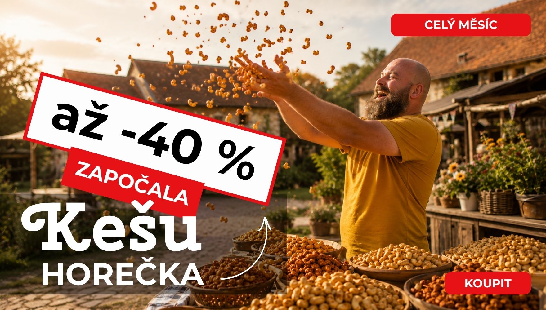 Kešu v Akci od Nutsman - Nejlepší nabídka pro milovníky ořechů