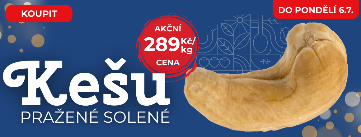 Kešu Pražené Solené v Akci | Exkluzivní Nabídka od Nutsman pro Milovníky Slaných Ořechů