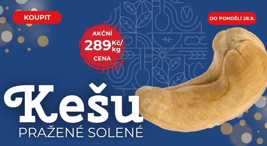 Kešu Pražené Solené v Akci | Exkluzivní Nabídka od Nutsman pro Milovníky Slaných Ořechů