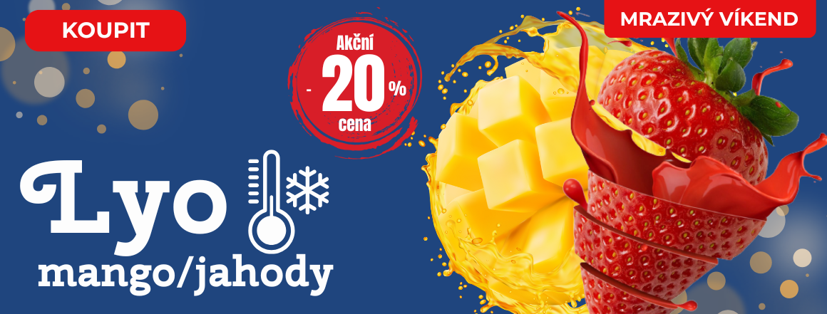 Lyofilizované Ovoce: LYO Jahody/Mango | Akční Nabídka - Nakupujte Nyní!