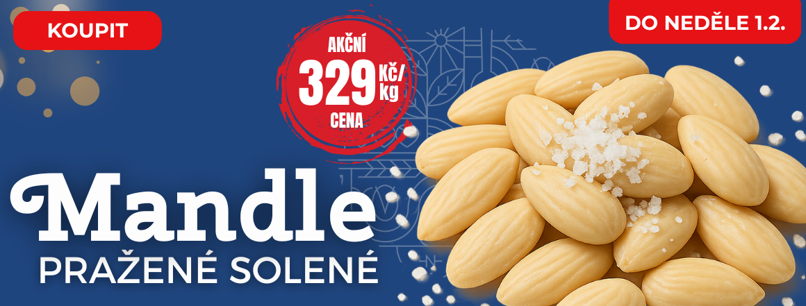 Mandle Pražené Solené v Akci | Exkluzivní Nabídka od Nutsman pro Milovníky Slaných Ořechů