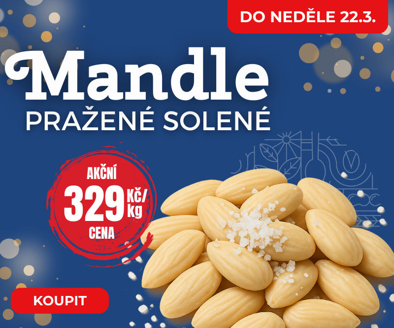 Mandle Pražené Solené v Akci | Exkluzivní Nabídka od Nutsman pro Milovníky Slaných Ořechů