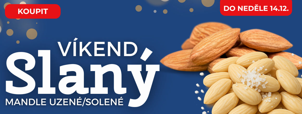 Mandle uzené v Akci | Exkluzivní Nabídka od Nutsman pro Milovníky Slaných Ořechů