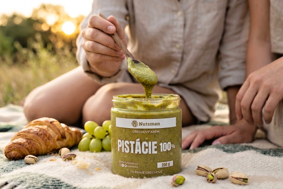 NUTSMAN Pistáciový krém 100% 250 g