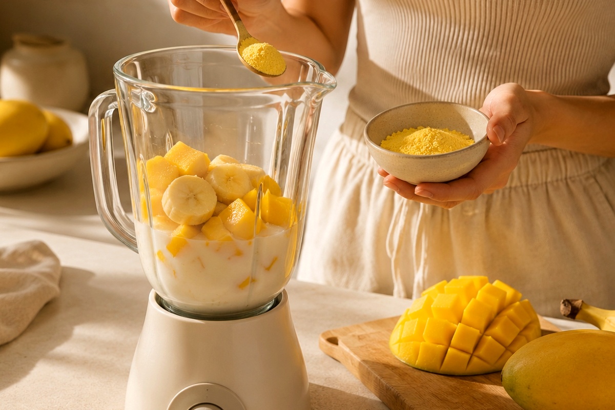 NUTSMAN Mango lyofilizované - prášek 0-5 mm 1000 g