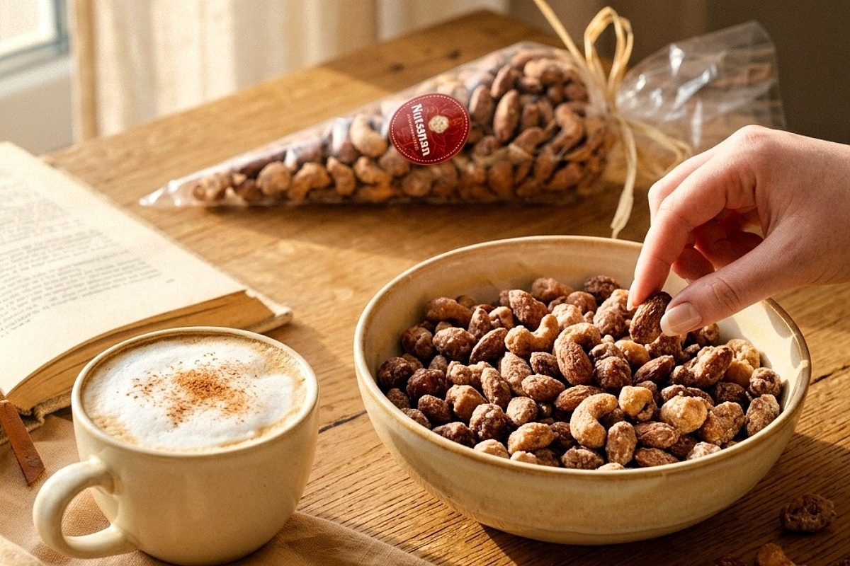 NUTSMAN Dárkový kornout Cukrovaný 300 g